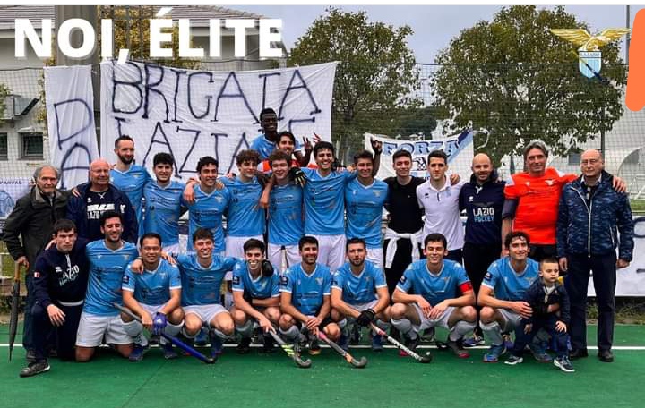 field hockey |  Great Lazio party!  Beat Roma and conquer the first division